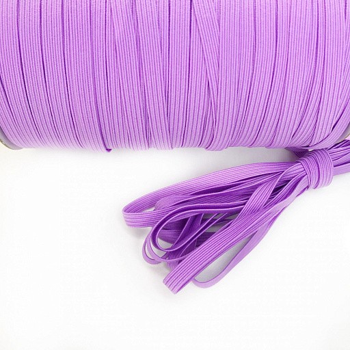 Резинка вязанная фиолетовая (8 мм)