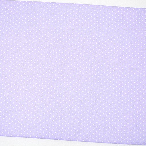 № 1250 Белый горошек (2 мм) на фиолетовом фоне 75x160 см