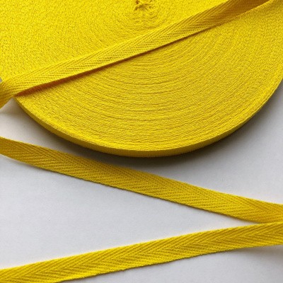 Ф20 Киперная лента желтая 1 см