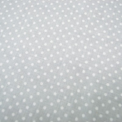 № 72 Белые горошки (2-3 мм) на светло-сером фоне (-)