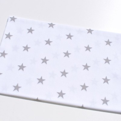 № 9 Серые звезды на белом фоне (2,5 см)