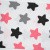 № 251 Мягкие звезды (серые, черные, розовые)