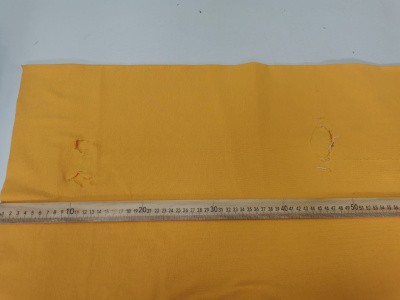 № ТР16 Рибана однотонная оранжево-желтая 157x150 см УЦЕНКА 30%